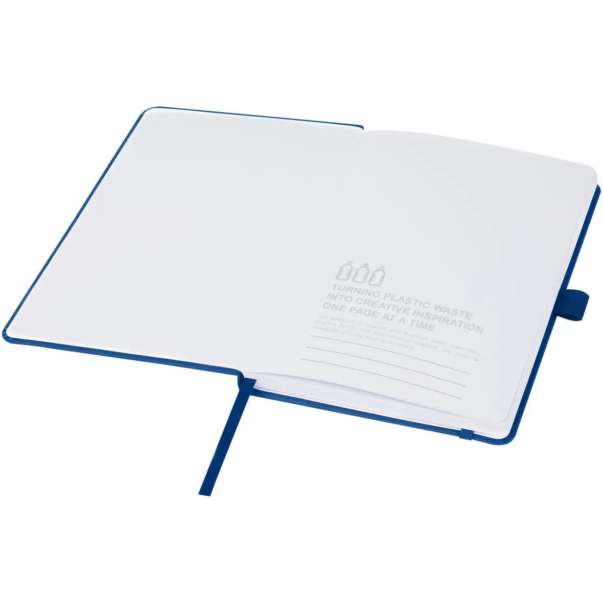 Hardcover Notizbuch aus Ozean Kunststoff – Ansicht 11