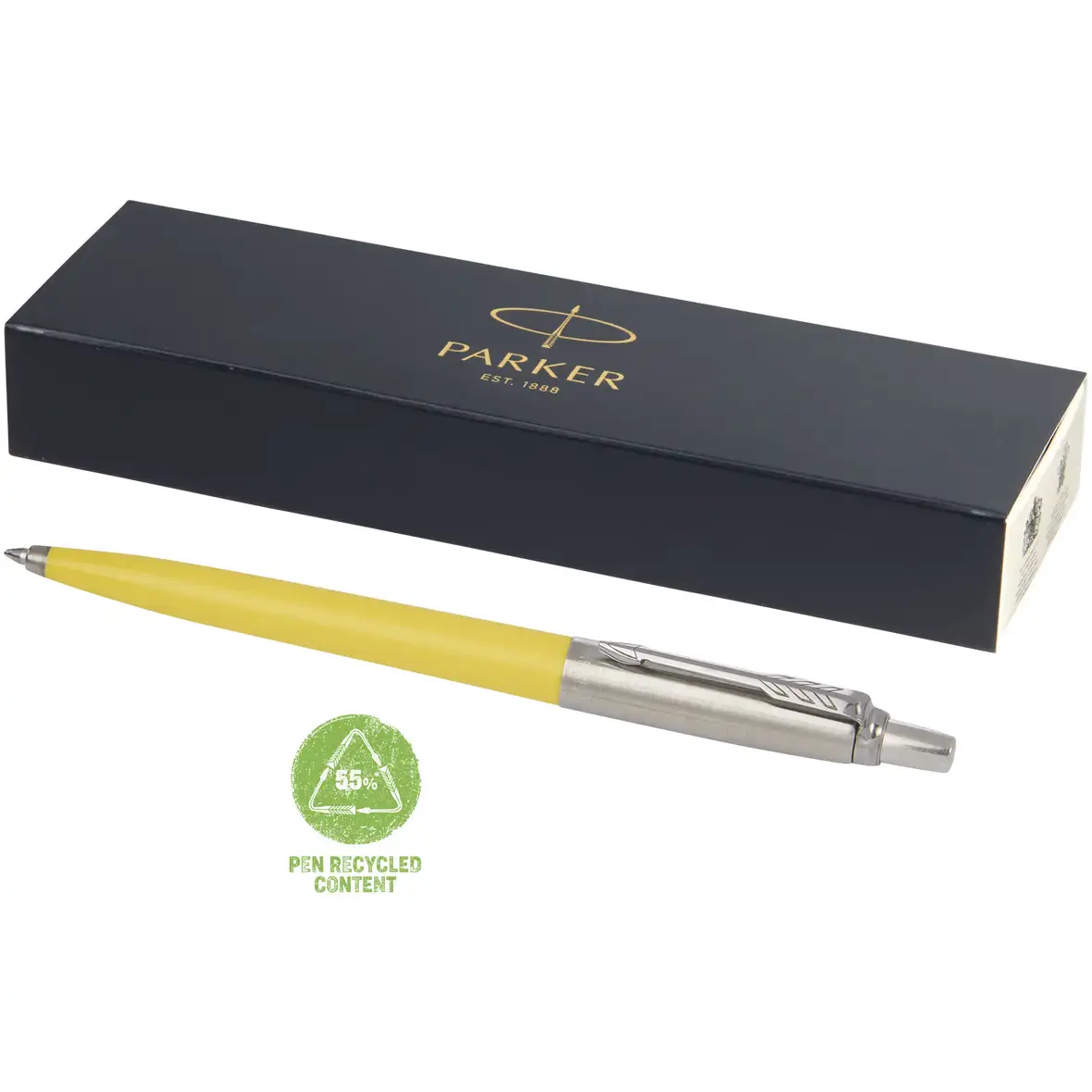 Parker Jotter Recycled Kugelschreiber (schwarze Mine) – Ansicht 6