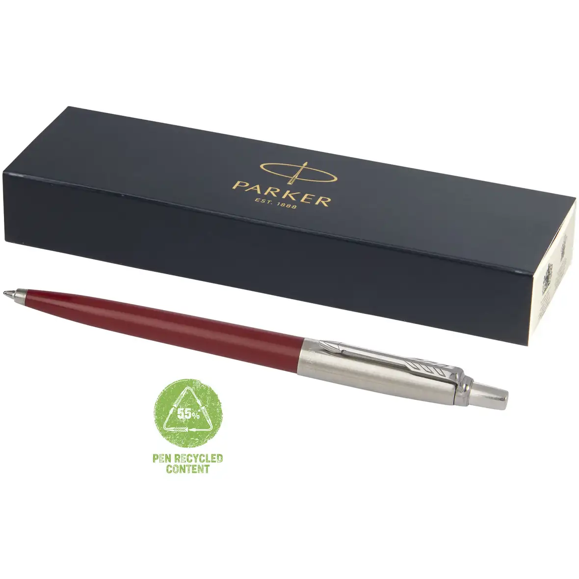 Parker Jotter Recycled Kugelschreiber (schwarze Mine) – Ansicht 11