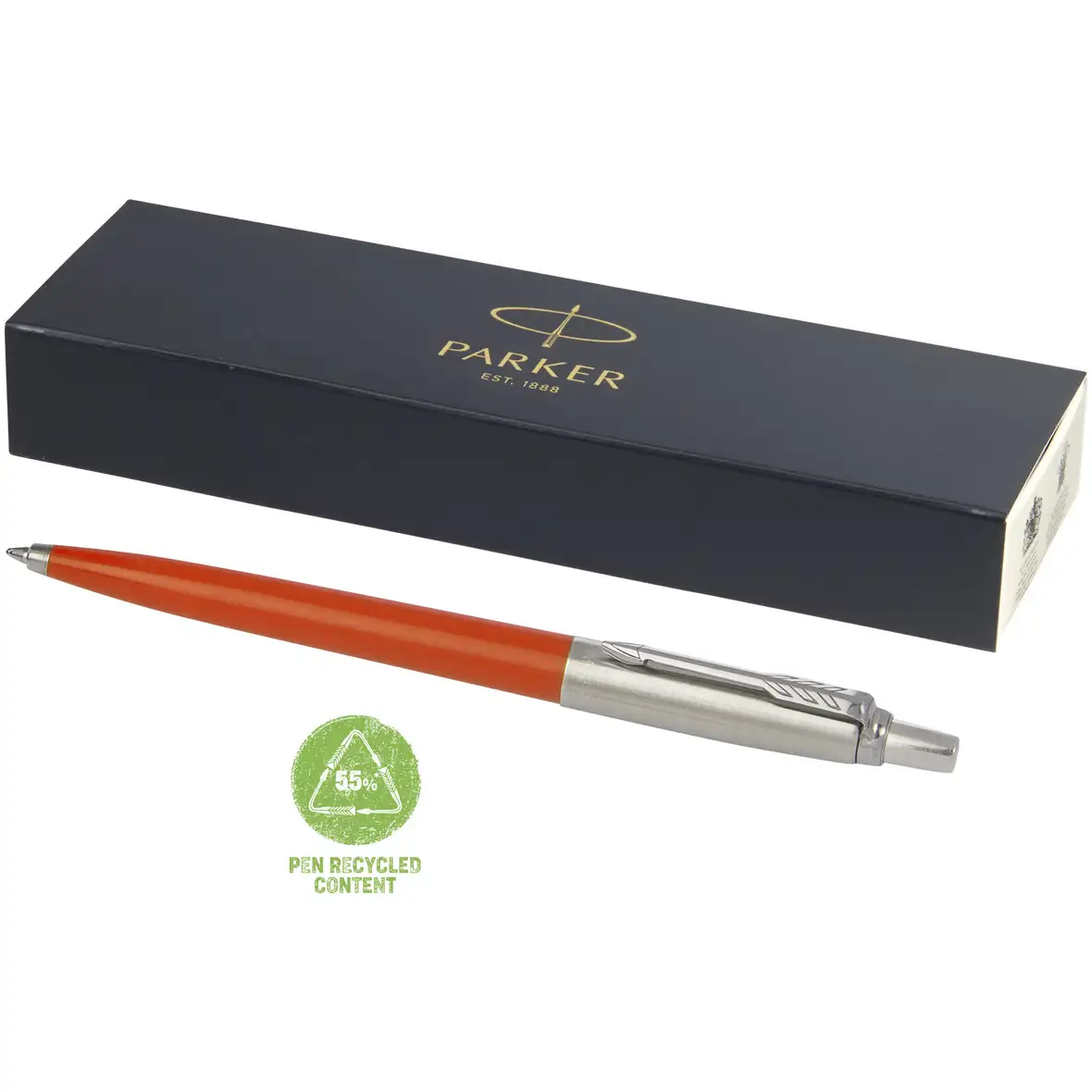 Parker Jotter Recycled Kugelschreiber (schwarze Mine) – Ansicht 16