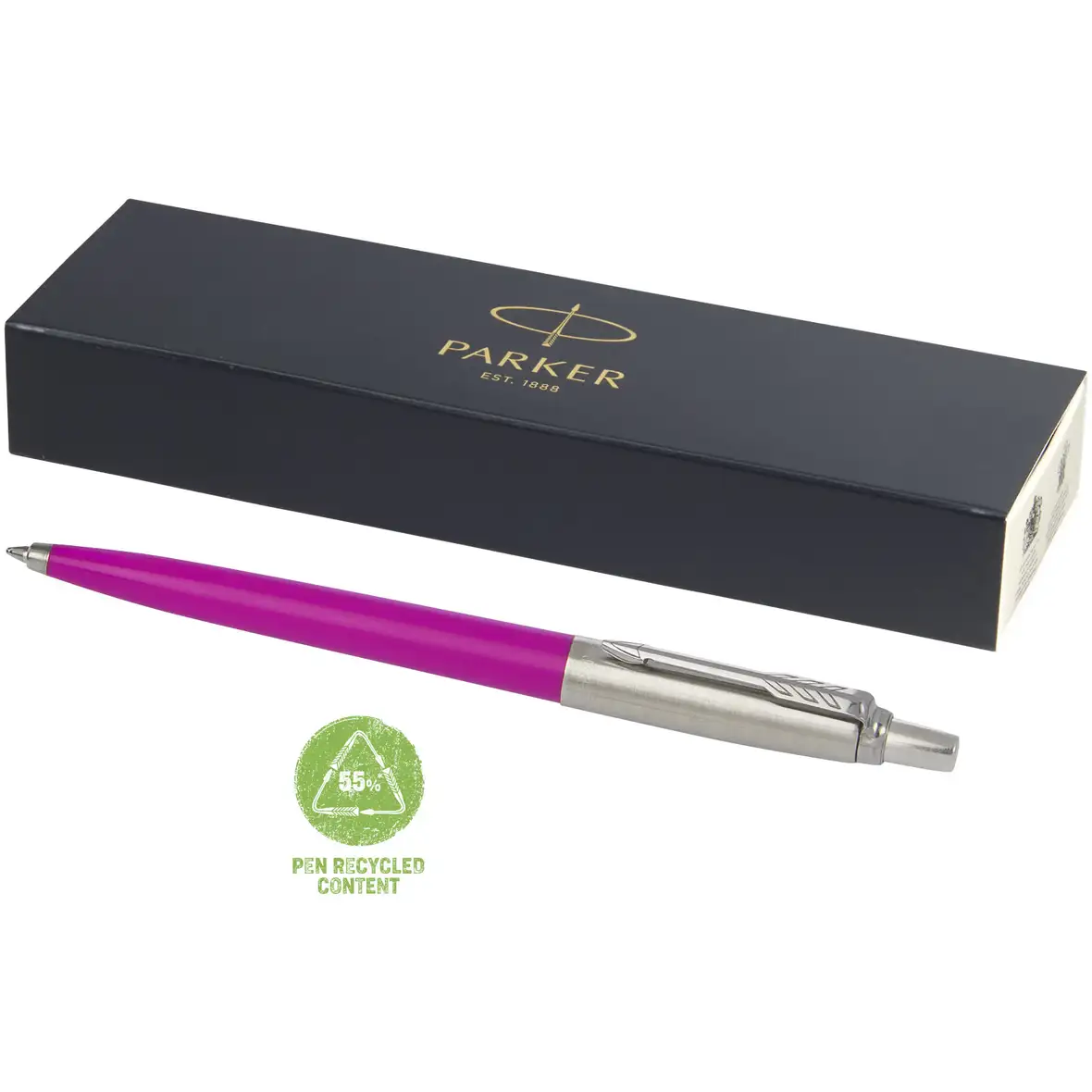 Parker Jotter Recycled Kugelschreiber (schwarze Mine) – Ansicht 21