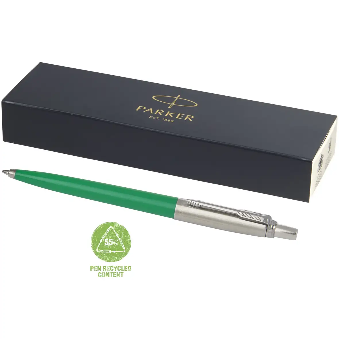 Parker Jotter Recycled Kugelschreiber (schwarze Mine) – Ansicht 36