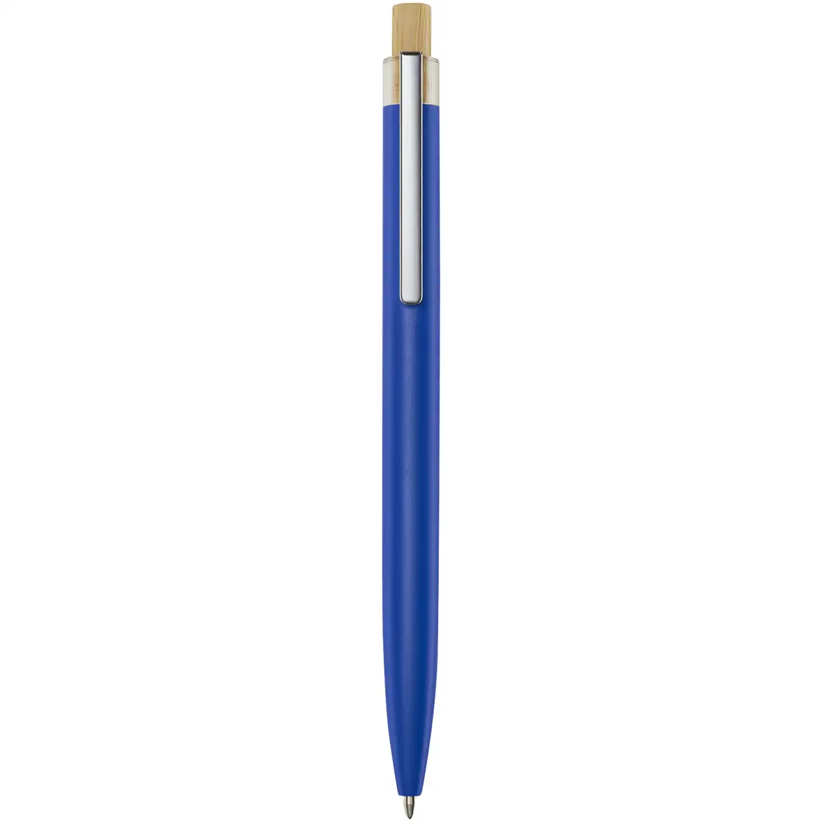 Kugelschreiber aus recyceltem Aluminium (blaue Mine) – Ansicht 4