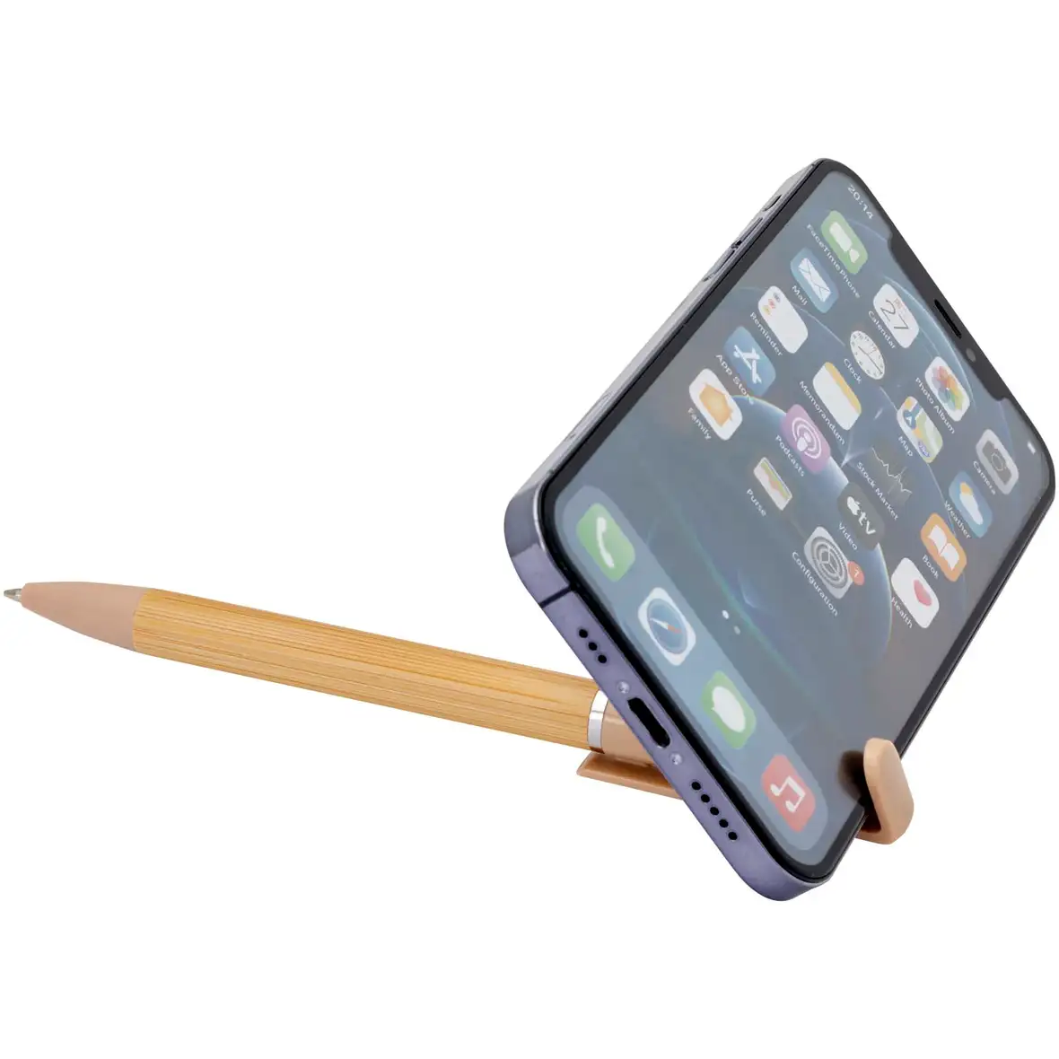 Stift Smartphoneständer (blaue Mine) – Ansicht 5
