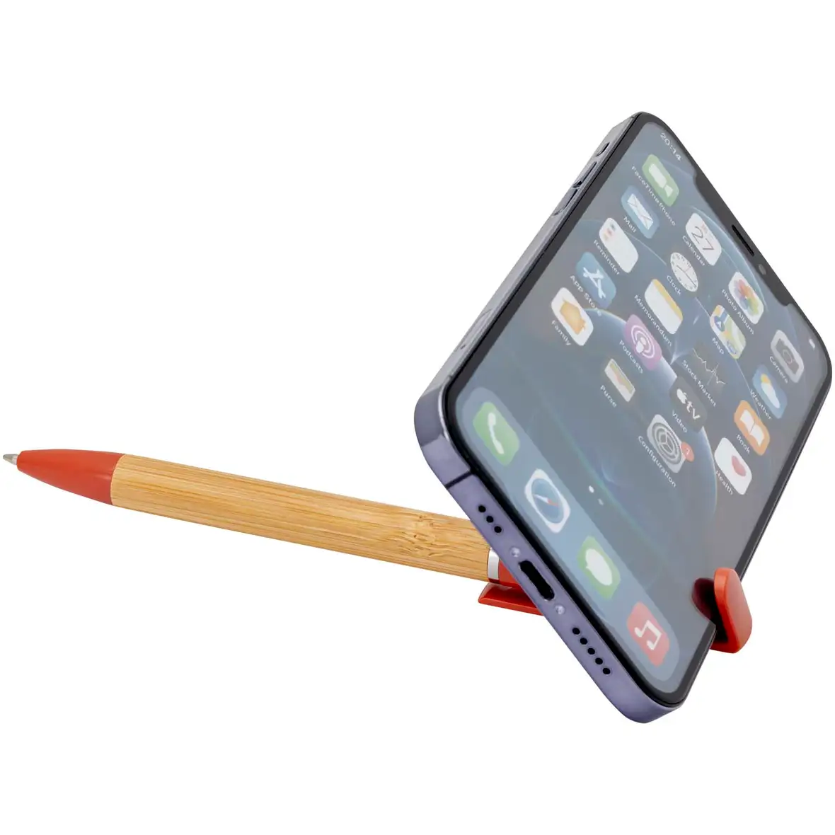 Stift Smartphoneständer (blaue Mine) – Ansicht 10