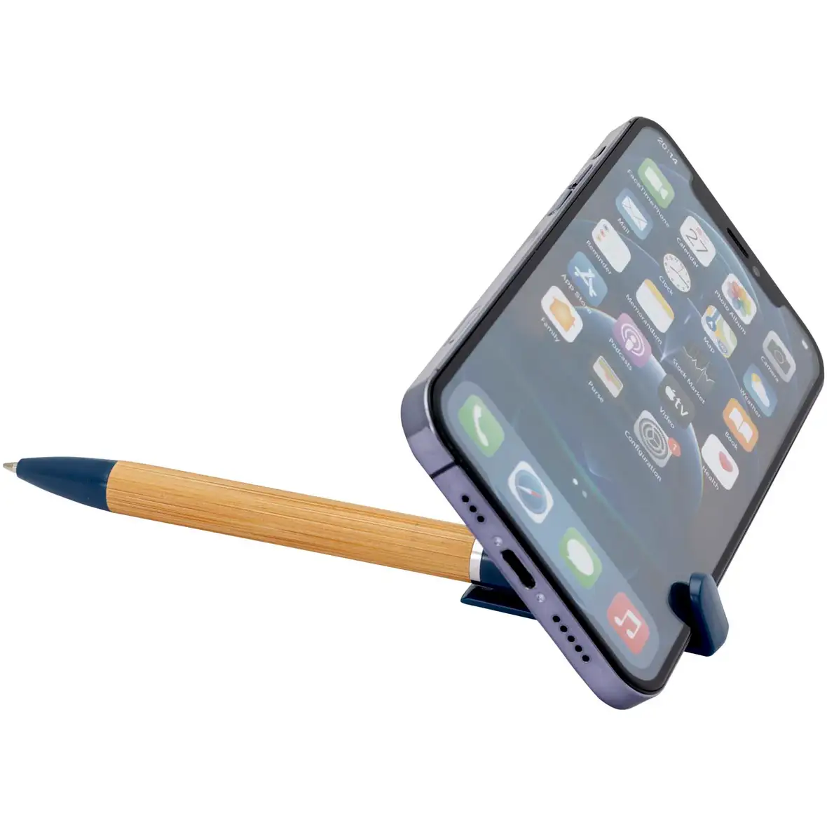 Stift Smartphoneständer (blaue Mine) – Ansicht 15