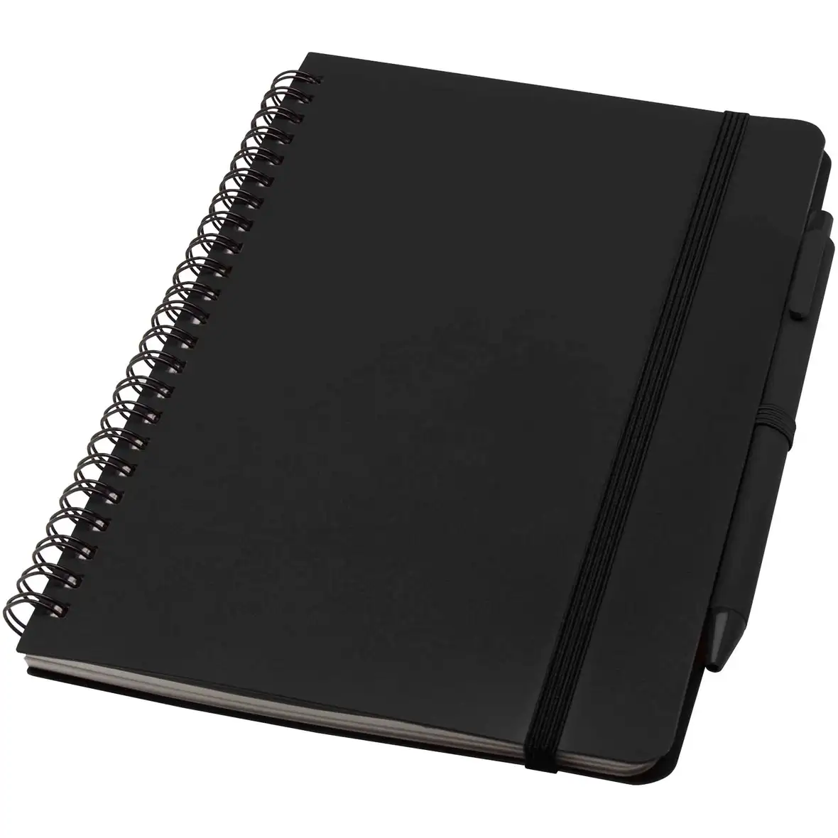 Hardcover Notizbuch mit Kugelschreiber (schwarze Mine) – Ansicht 11
