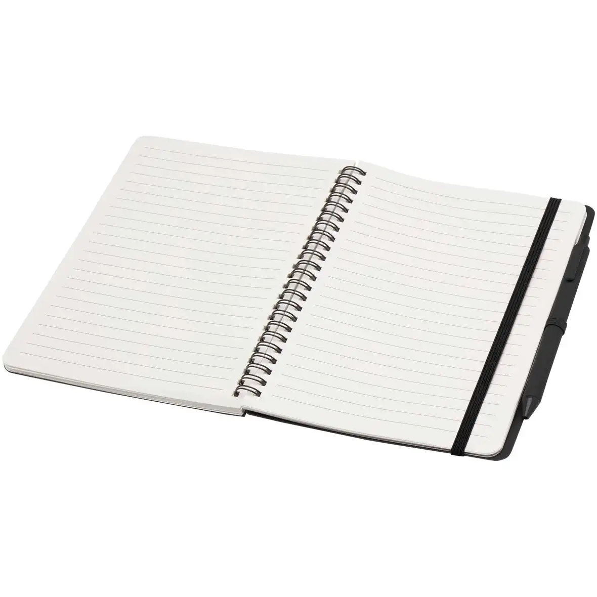 Hardcover Notizbuch mit Kugelschreiber (schwarze Mine) – Ansicht 14