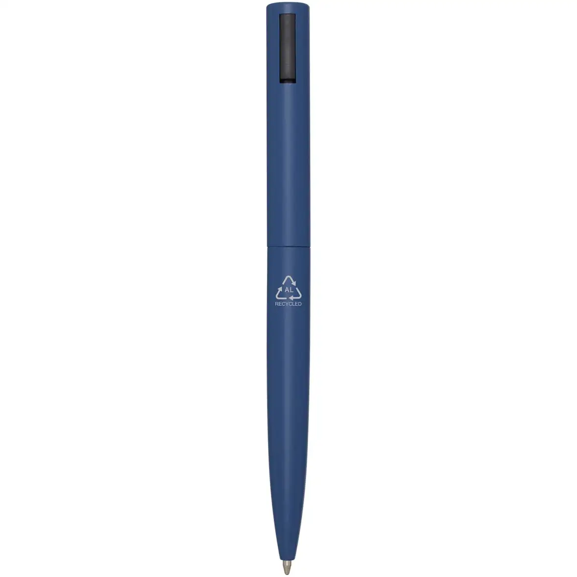Kugelschreiber aus recyceltem Aluminium (blaue Mine) – Ansicht 6