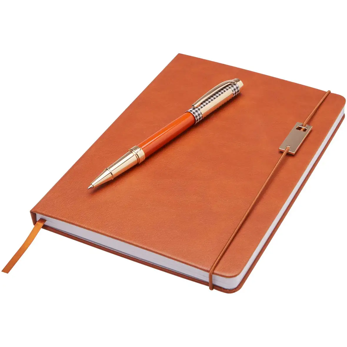 Notizbuch und Tintenroller Set (blaue Mine) – Ansicht 4