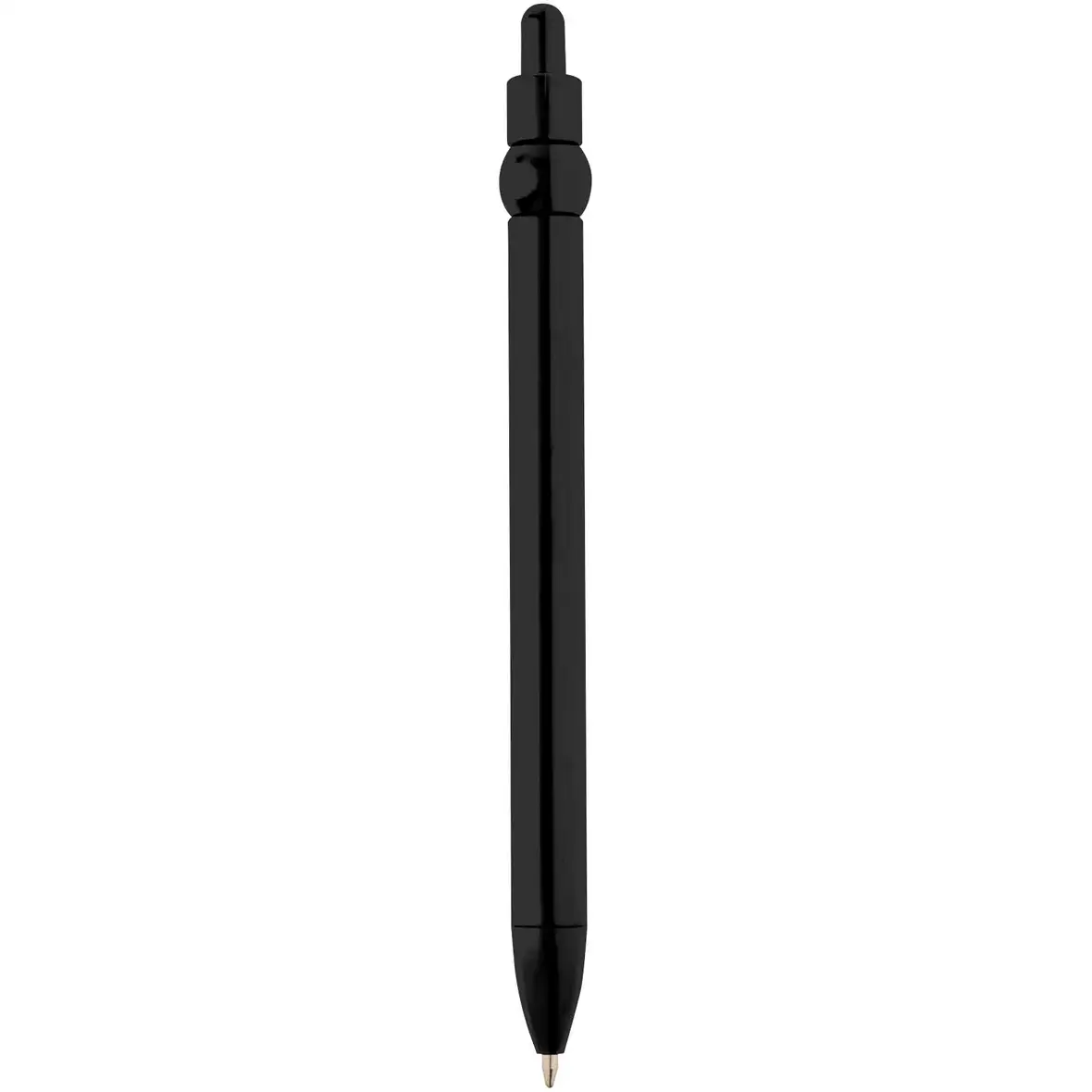 Kugelschreiber aus recyceltem Kunststoff (schwarze Mine) – Ansicht 18