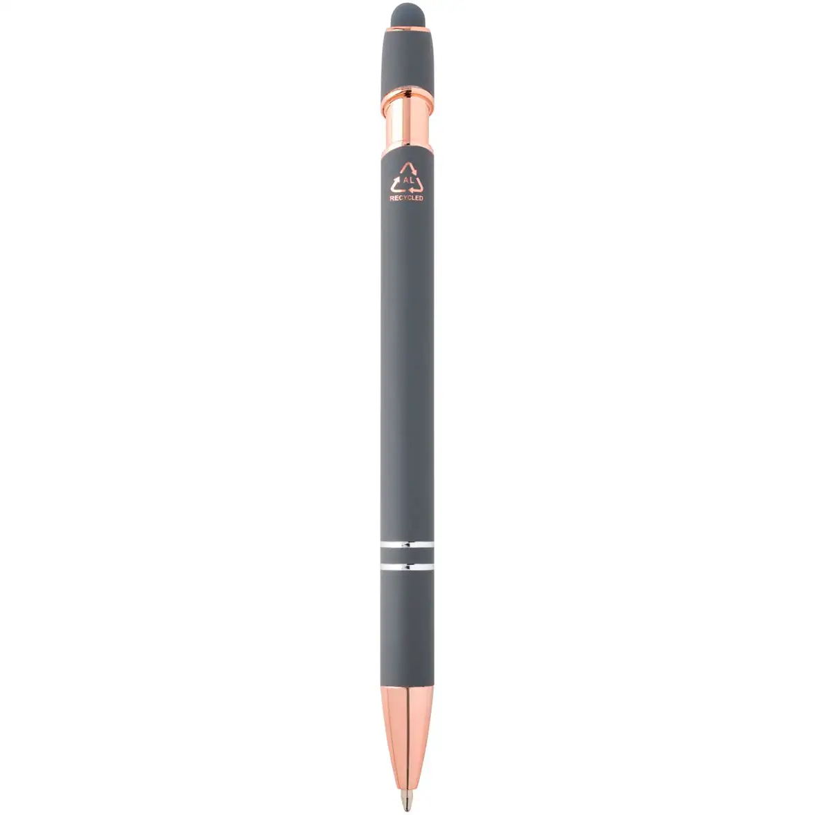 Kugelschreiber mit Roségold Finish (blaue Mine) – Ansicht 18
