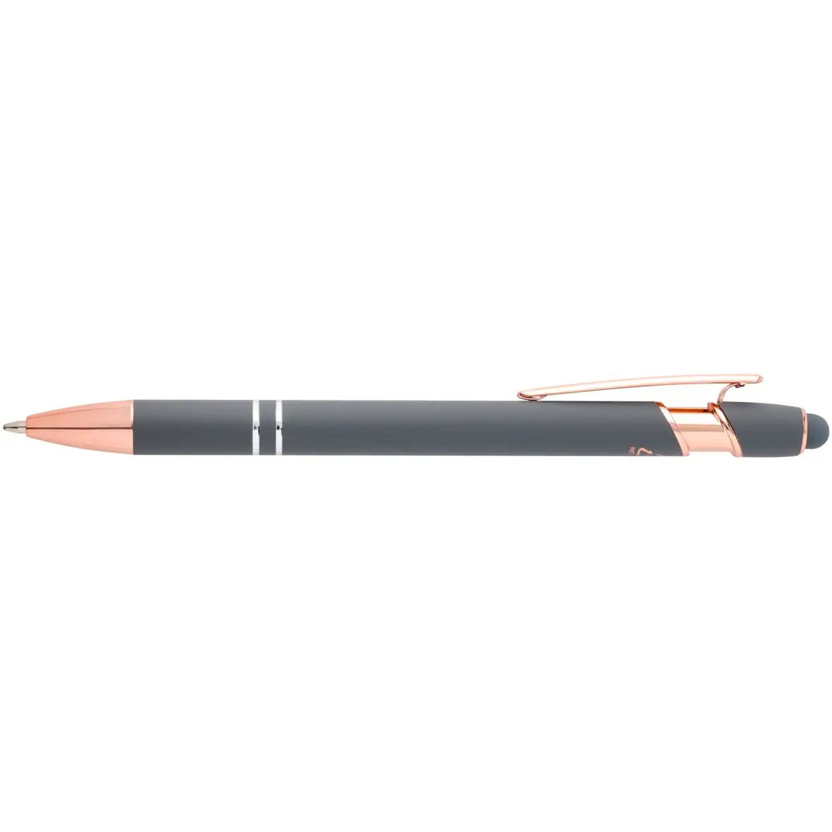 Kugelschreiber mit Roségold Finish (blaue Mine) – Ansicht 17