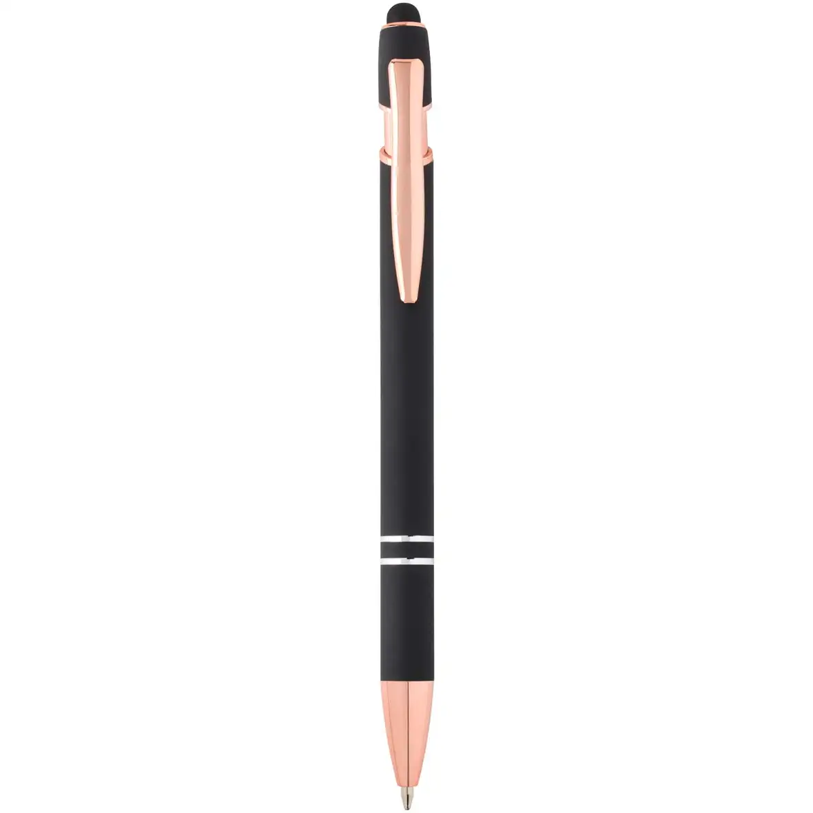 Kugelschreiber mit Roségold Finish (blaue Mine) – Ansicht 21