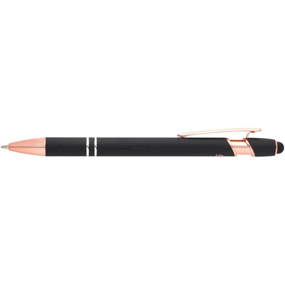 Kugelschreiber mit Roségold Finish (blaue Mine) – Ansicht 22