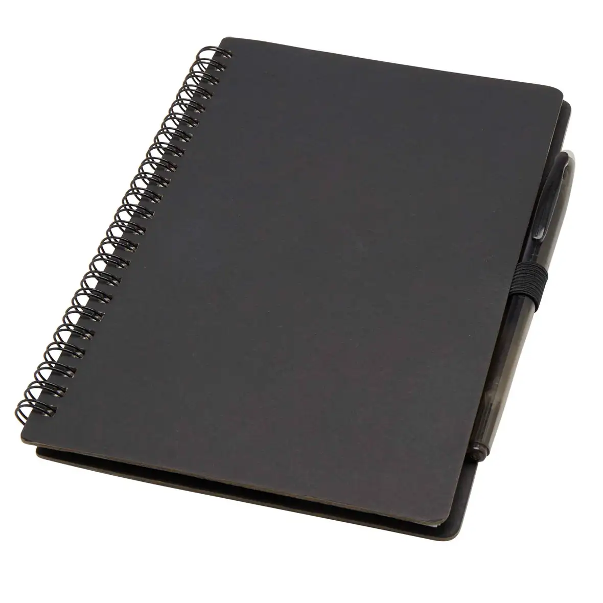 Wiederverwendbares Hardcover Notizbuch und Stiftset (schwarze Mine) – Ansicht 7