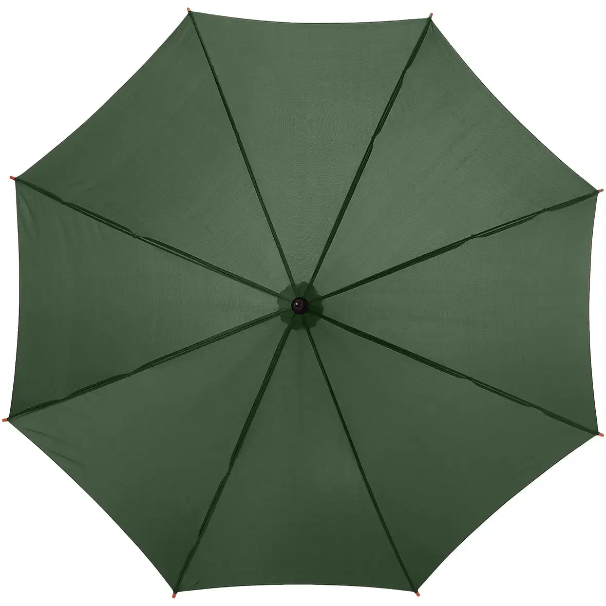 23" Automatikregenschirm mit Holzstange und -griff – Ansicht 8