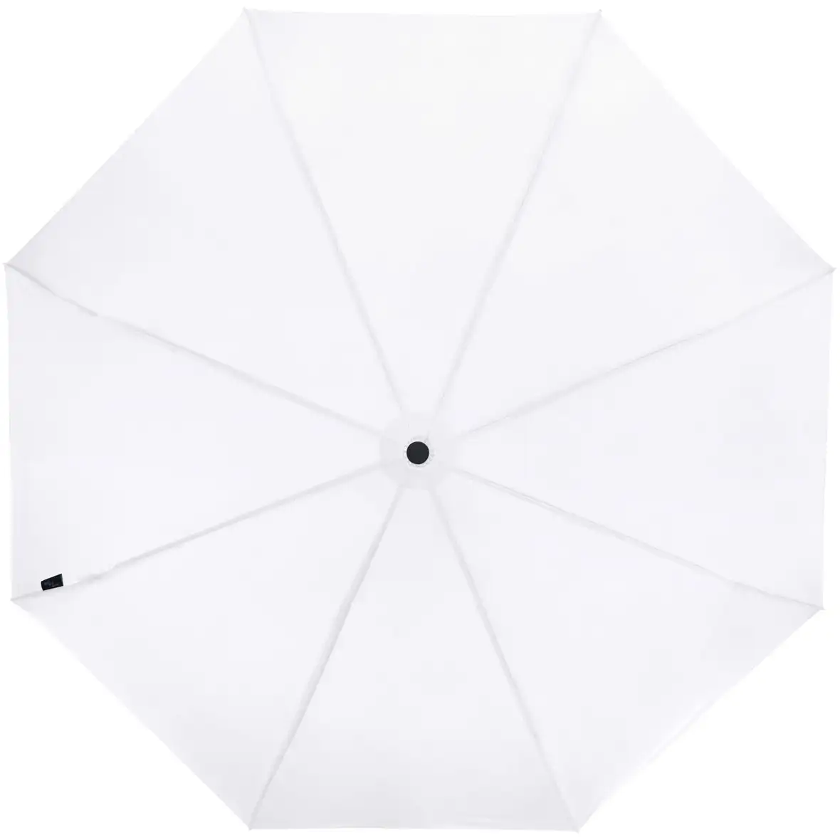 21" faltbarer winddichter Regenschirm aus recyceltem PET – Ansicht 2