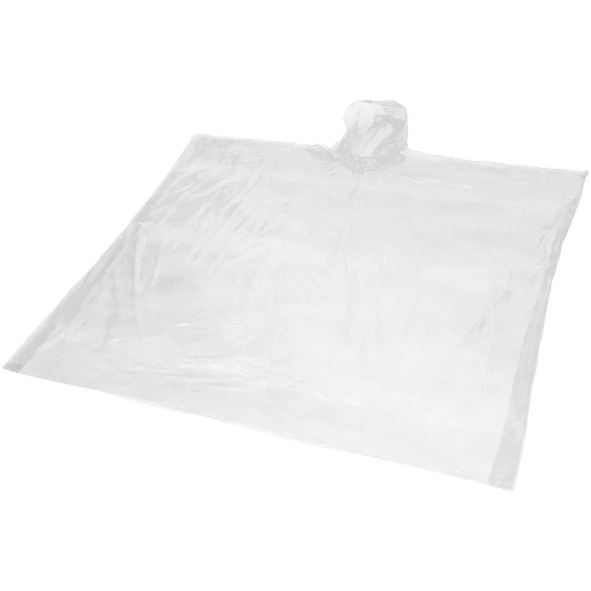Regenponcho mit Aufbewahrungstasche aus recyceltem Kunststoff