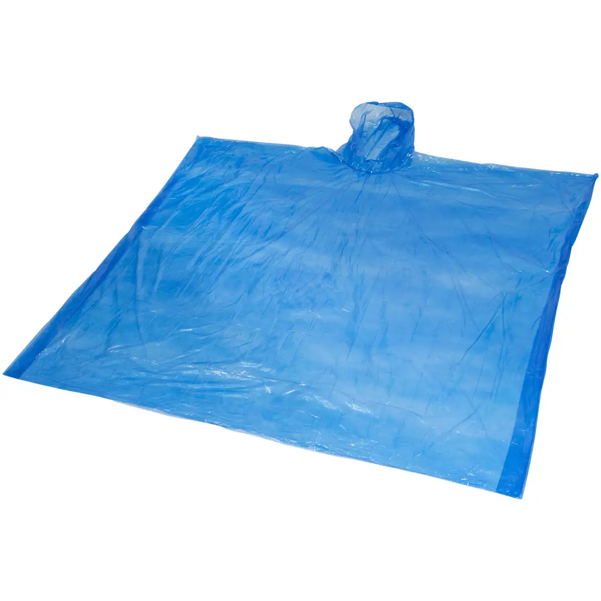 Regenponcho mit Aufbewahrungstasche aus recyceltem Kunststoff – Ansicht 4