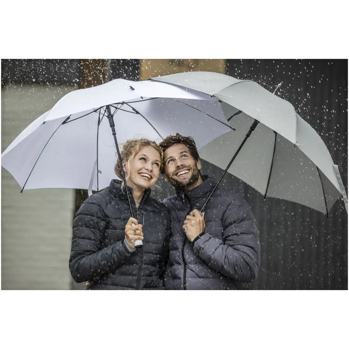 23" Automatikregenschirm aus recyceltem PET – Ansicht 24