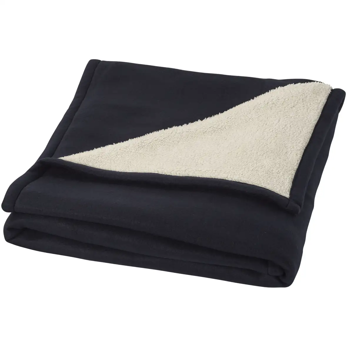 Decke aus weichem Fleece und Sherpa-Plaid – Ansicht 8