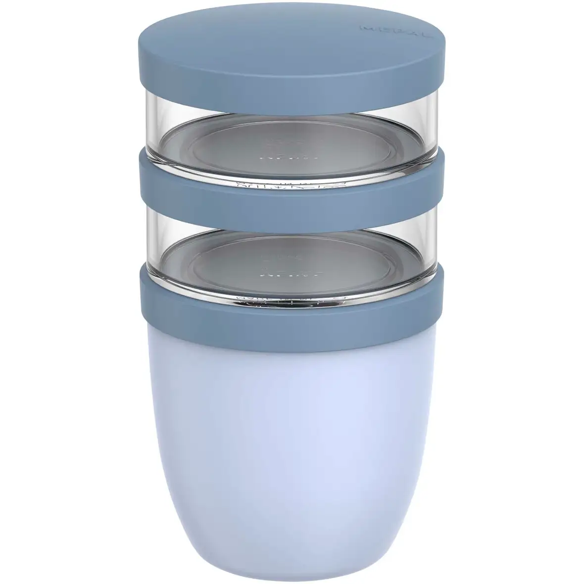 Mepal Ellipse Dreiteiliger, 500 ml + 2 x 200 ml Lunchpot – Ansicht 5
