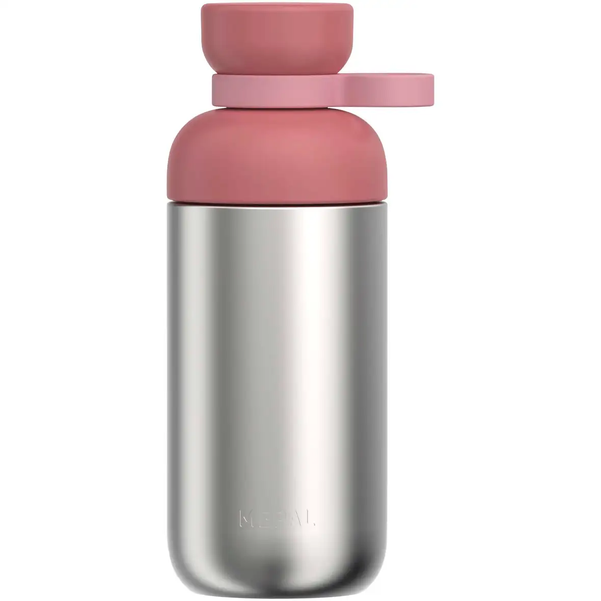 Mepal Vita 500 ml Trinkflasche aus recyceltem Edelstahl (Kohlensäure geeignet) – Ansicht 2
