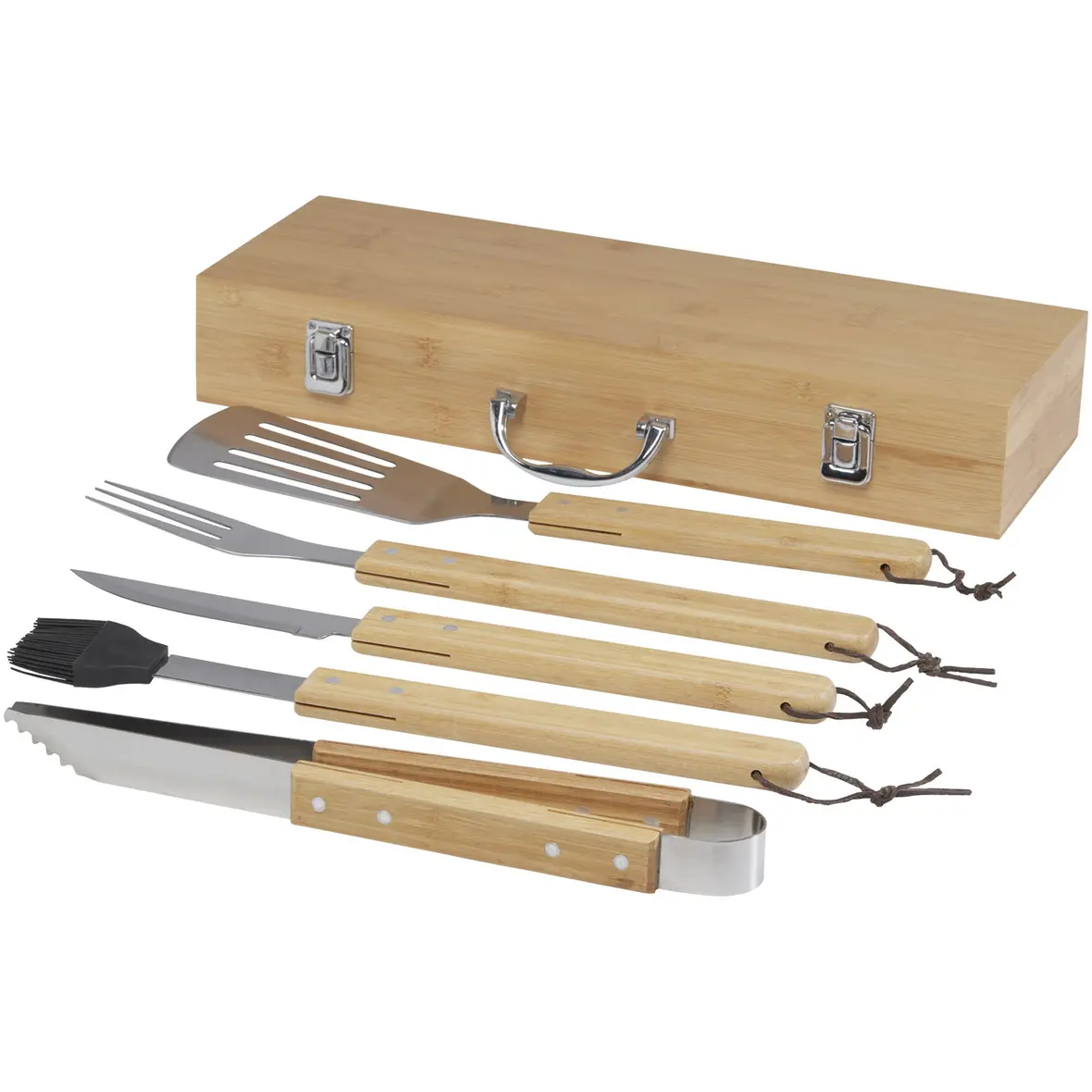 5-teiliges Grillset – Werbeartikel mit Logo bedrucken