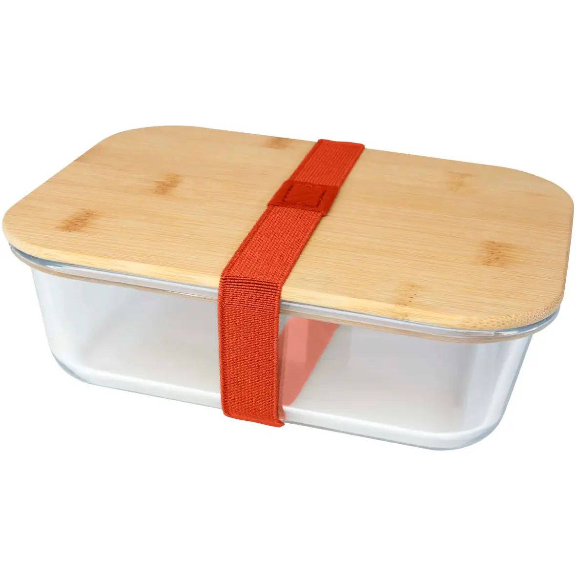 1000 ml Glas Lunchbox mit Bambusdeckel – Ansicht 5