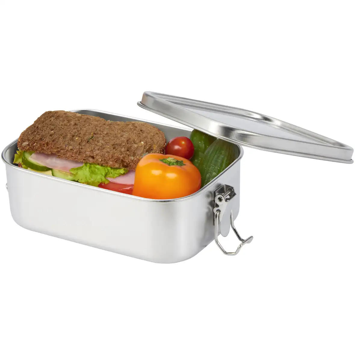 750 ml Lunchbox aus recyceltem Edelstahl – Ansicht 4