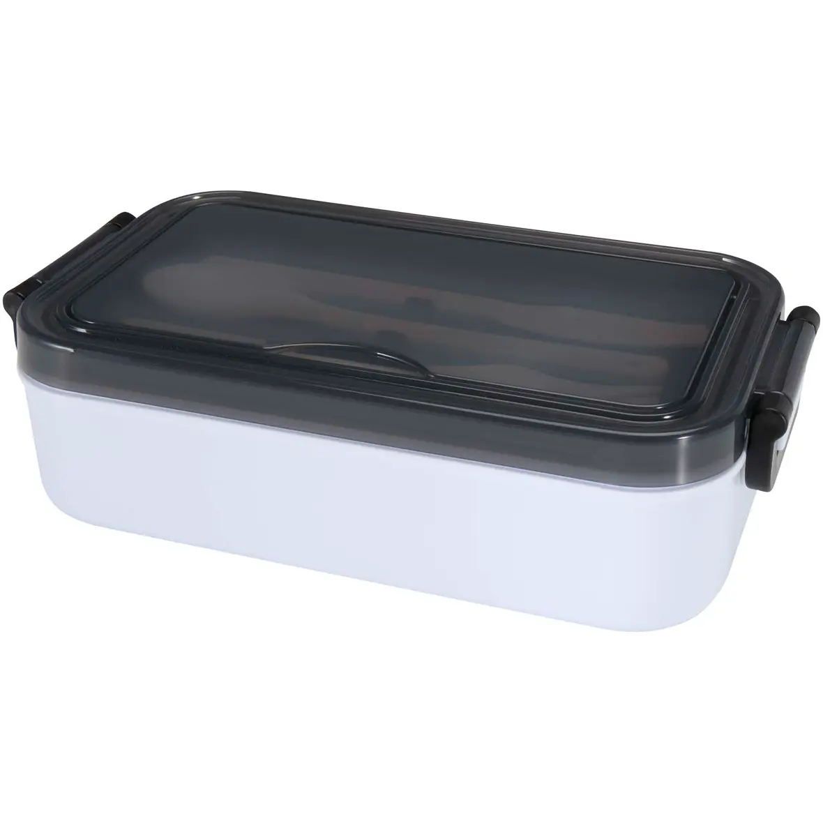 1000 ml Lunchbox und Besteckset – Werbeartikel mit Logo bedrucken