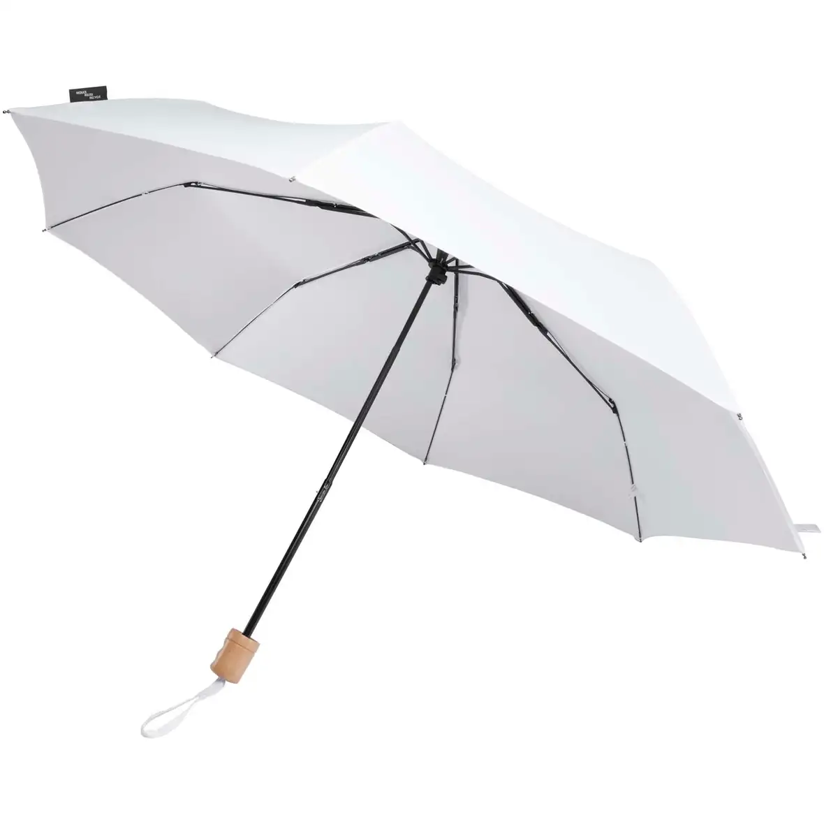 21" RPET Kompaktregenschirm – Ansicht 1