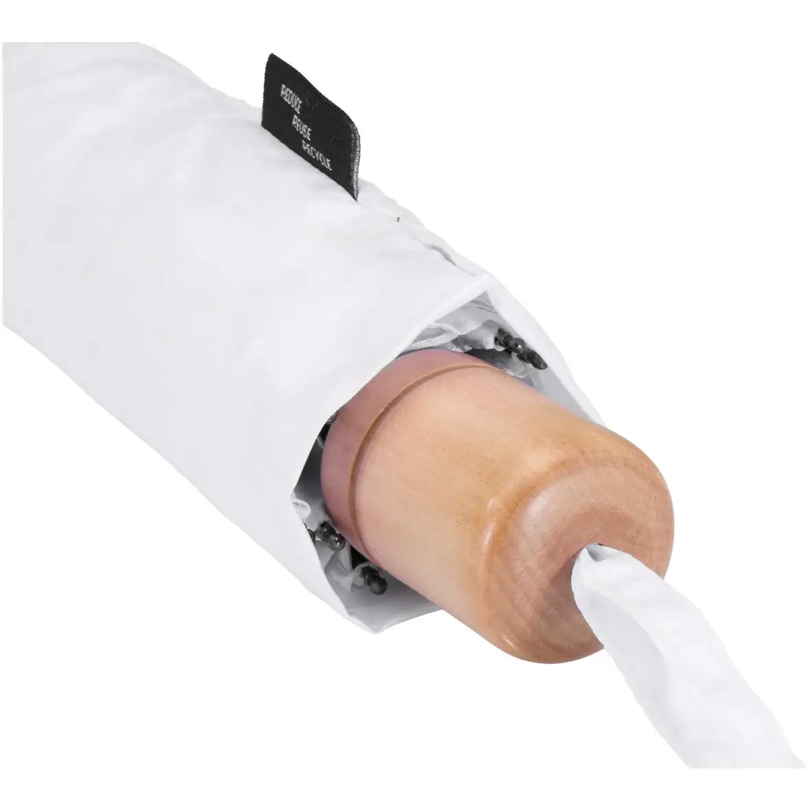 21" RPET Kompaktregenschirm – Ansicht 4
