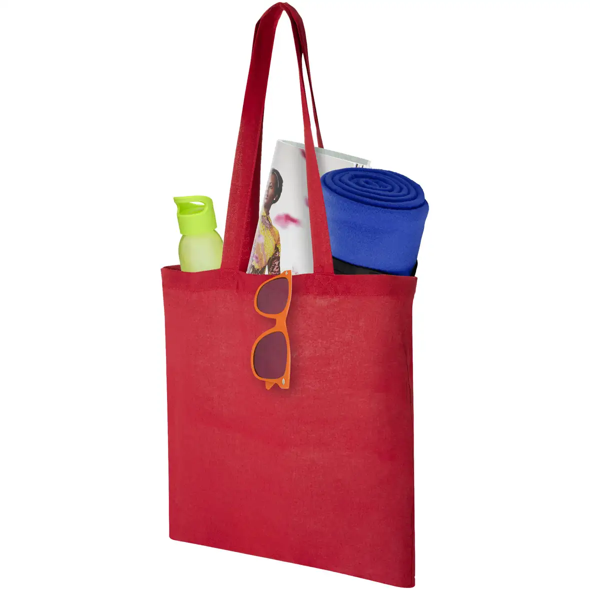 100 g/m² Baumwoll Tragetasche 7L – Ansicht 18