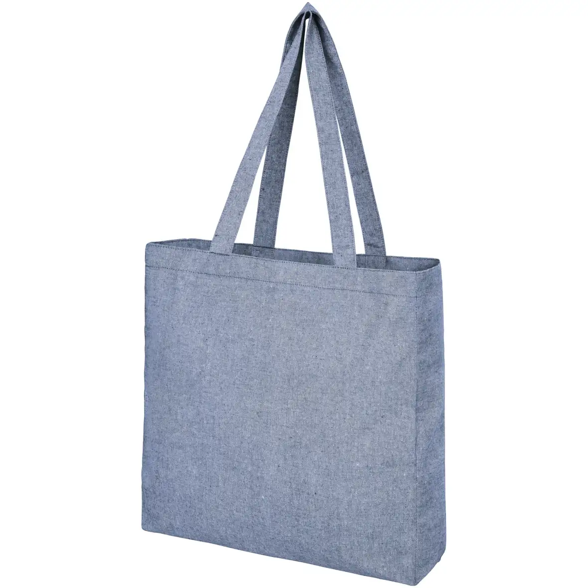 210 g/m² recycelte Tragetasche mit Seitenfalten 13L – Ansicht 4