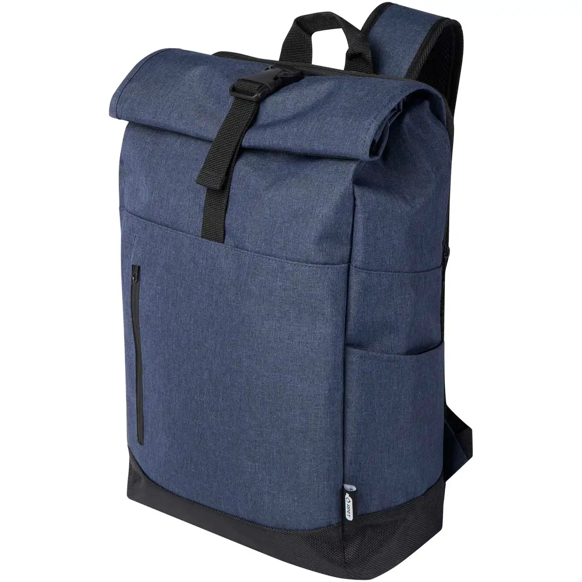 15,6" GRS recycelter Rolltop Laptop-Rucksack 12L – Ansicht 1