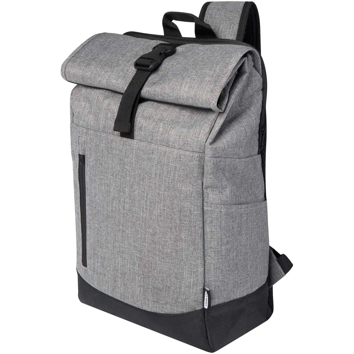 15,6" GRS recycelter Rolltop Laptop-Rucksack 12L – Ansicht 5