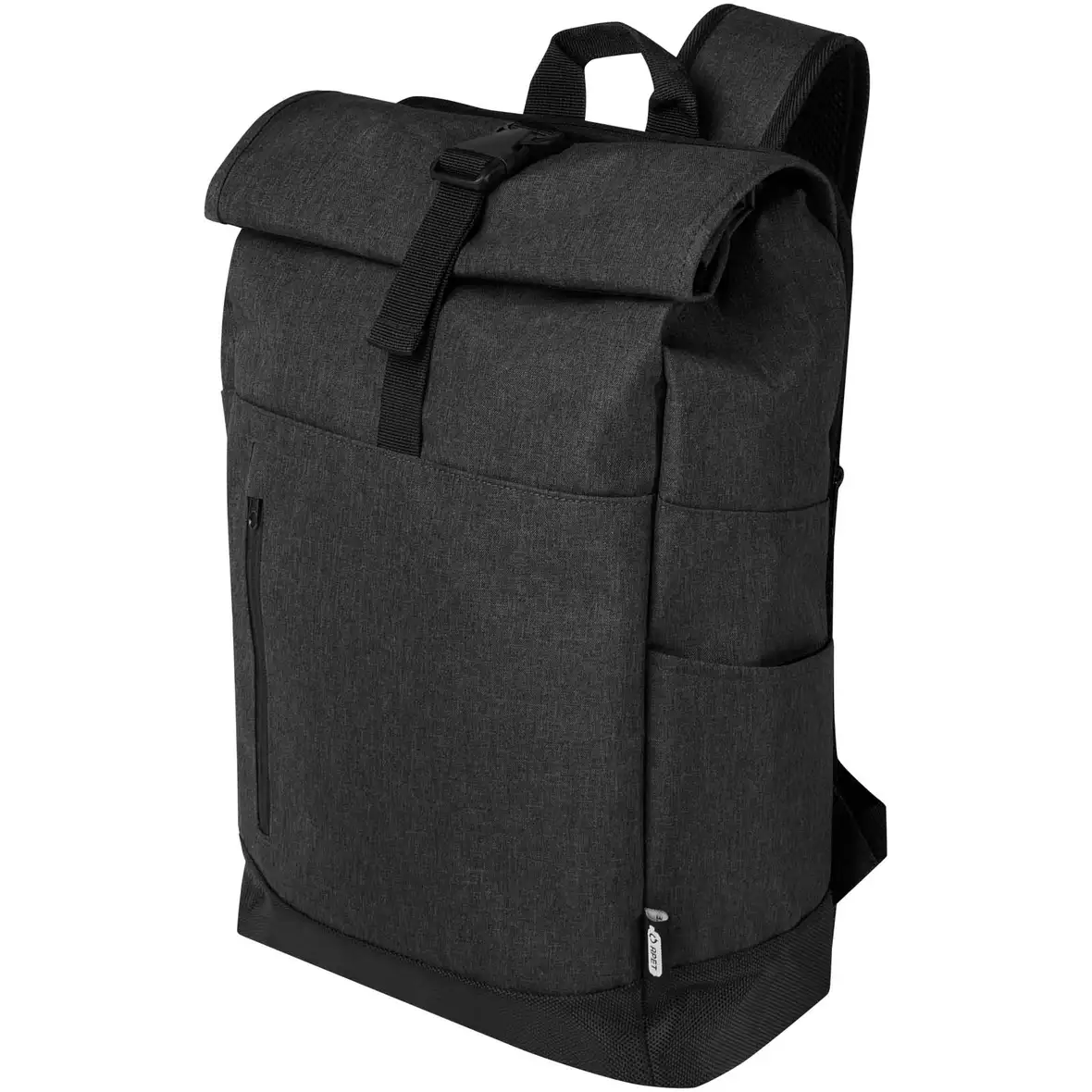 15,6" GRS recycelter Rolltop Laptop-Rucksack 12L – Ansicht 9