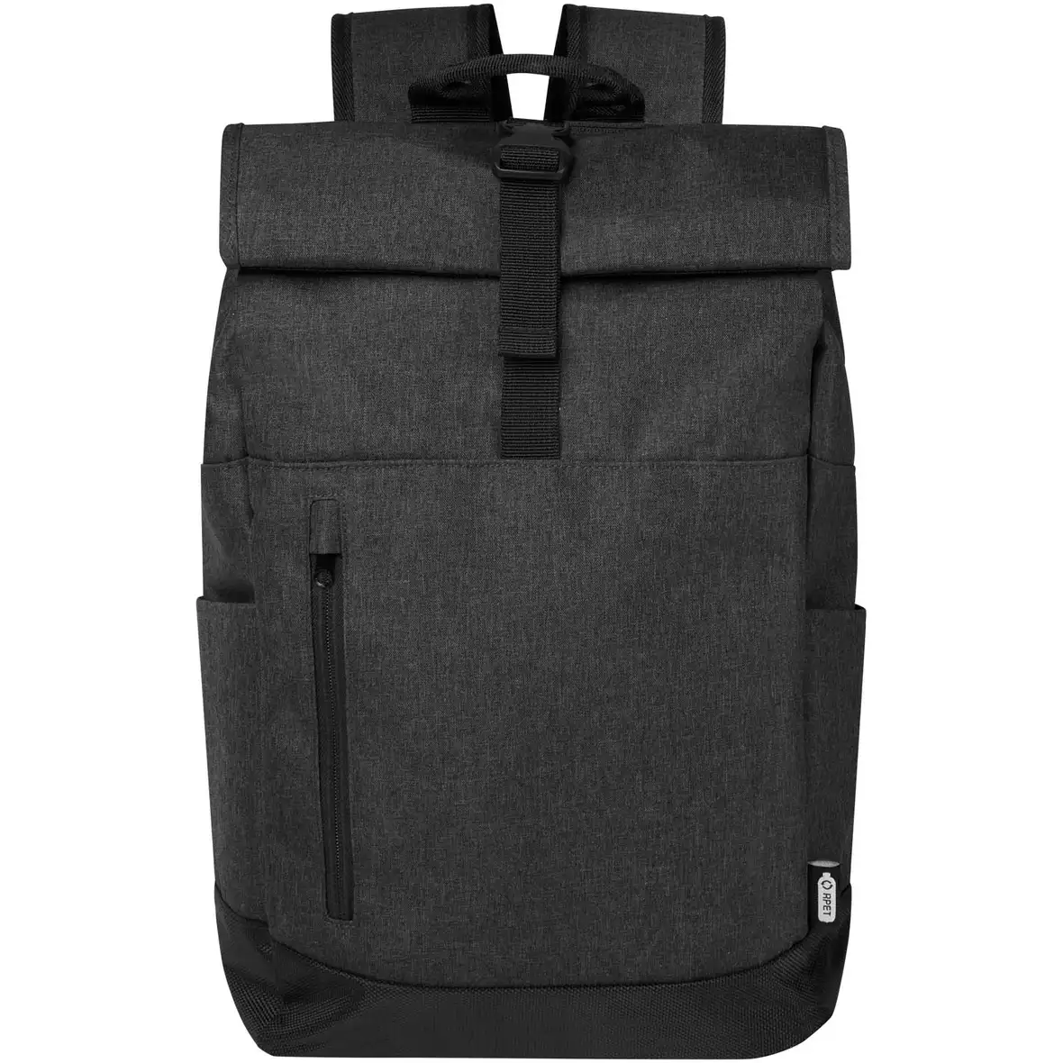 15,6" GRS recycelter Rolltop Laptop-Rucksack 12L – Ansicht 10