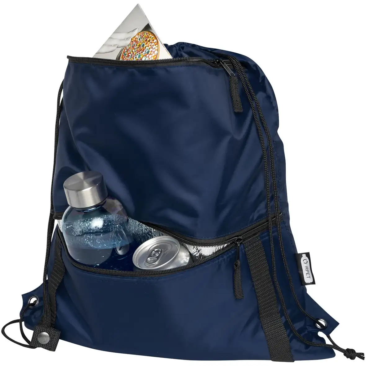 Recycelte isolierter Sportbeutel 9L – Ansicht 4
