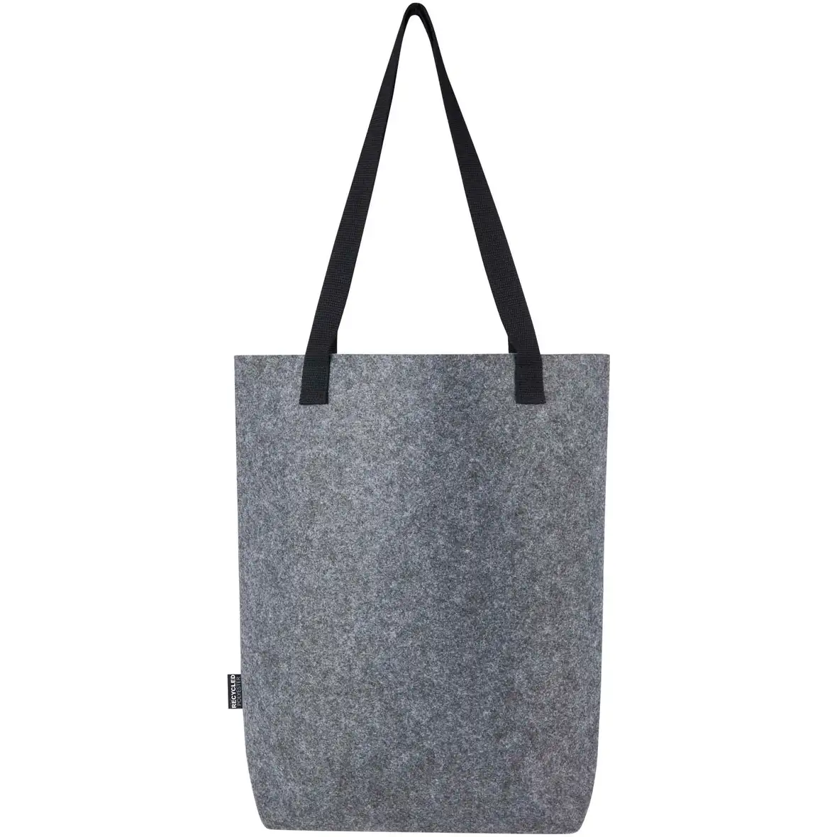 Tragetasche aus GRS-recyceltem Filz mit breitem Boden 12 L – Ansicht 3