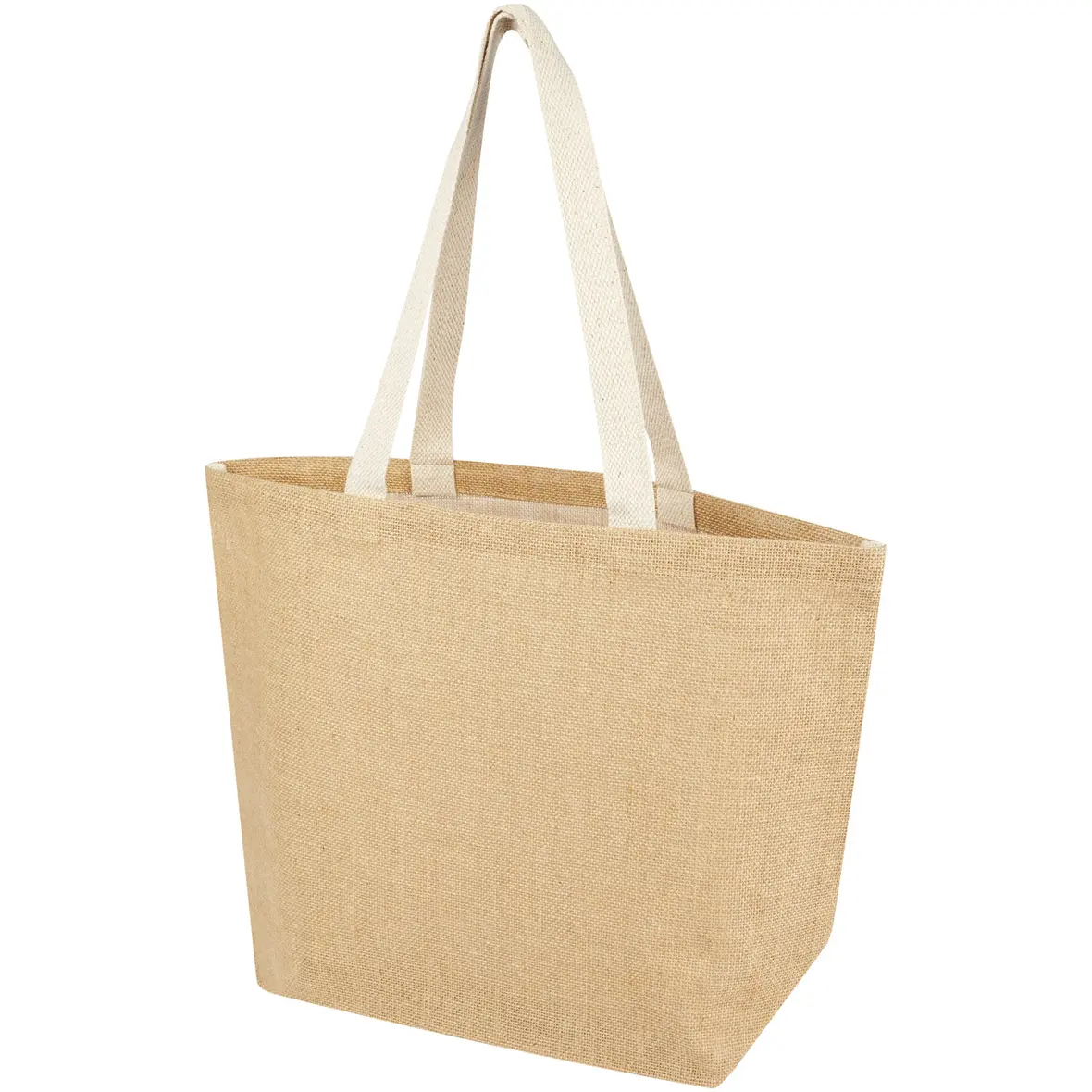 300 g/m² Jute Tragetasche 12 L – Werbeartikel mit Logo bedrucken