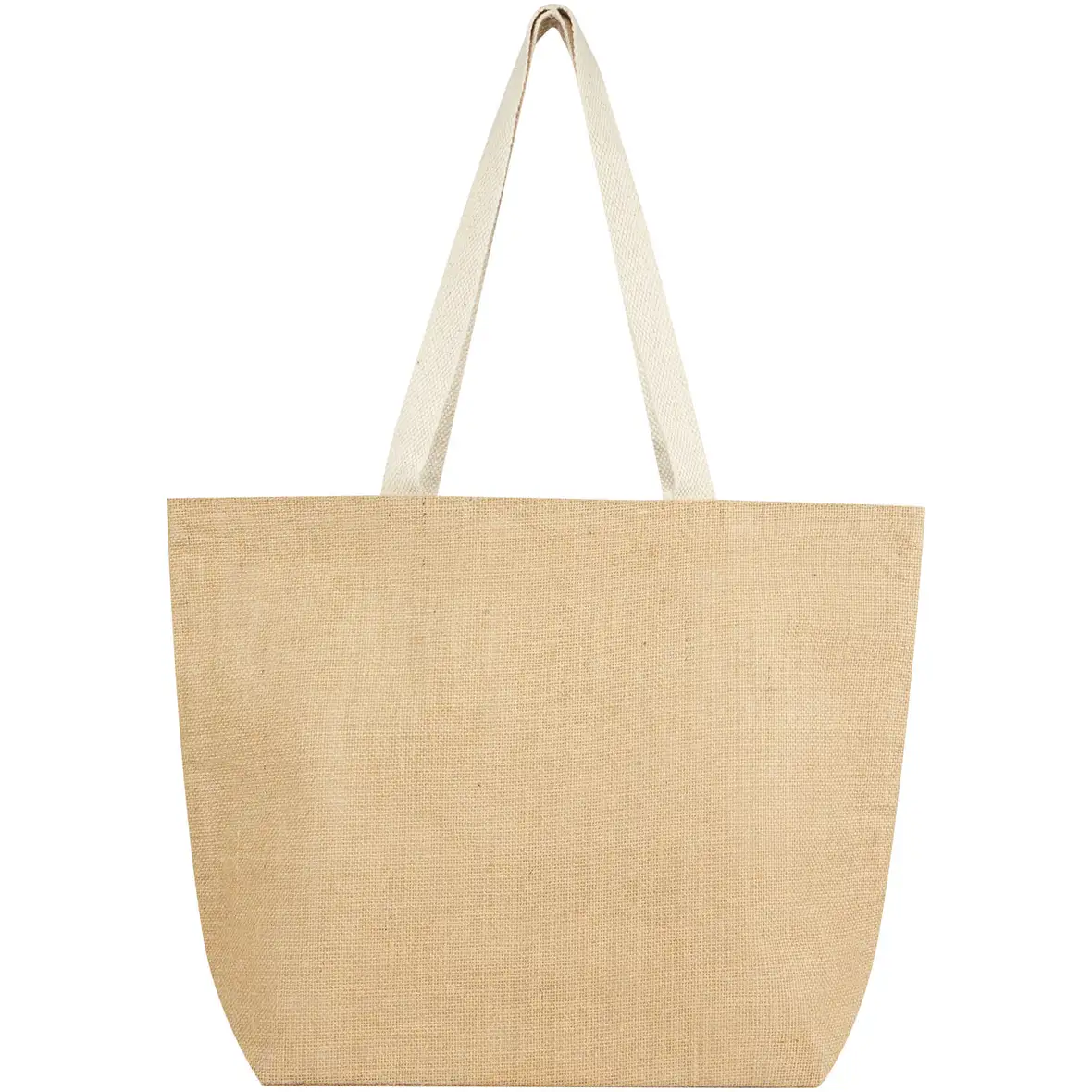 300 g/m² Jute Tragetasche 12 L – Ansicht 2