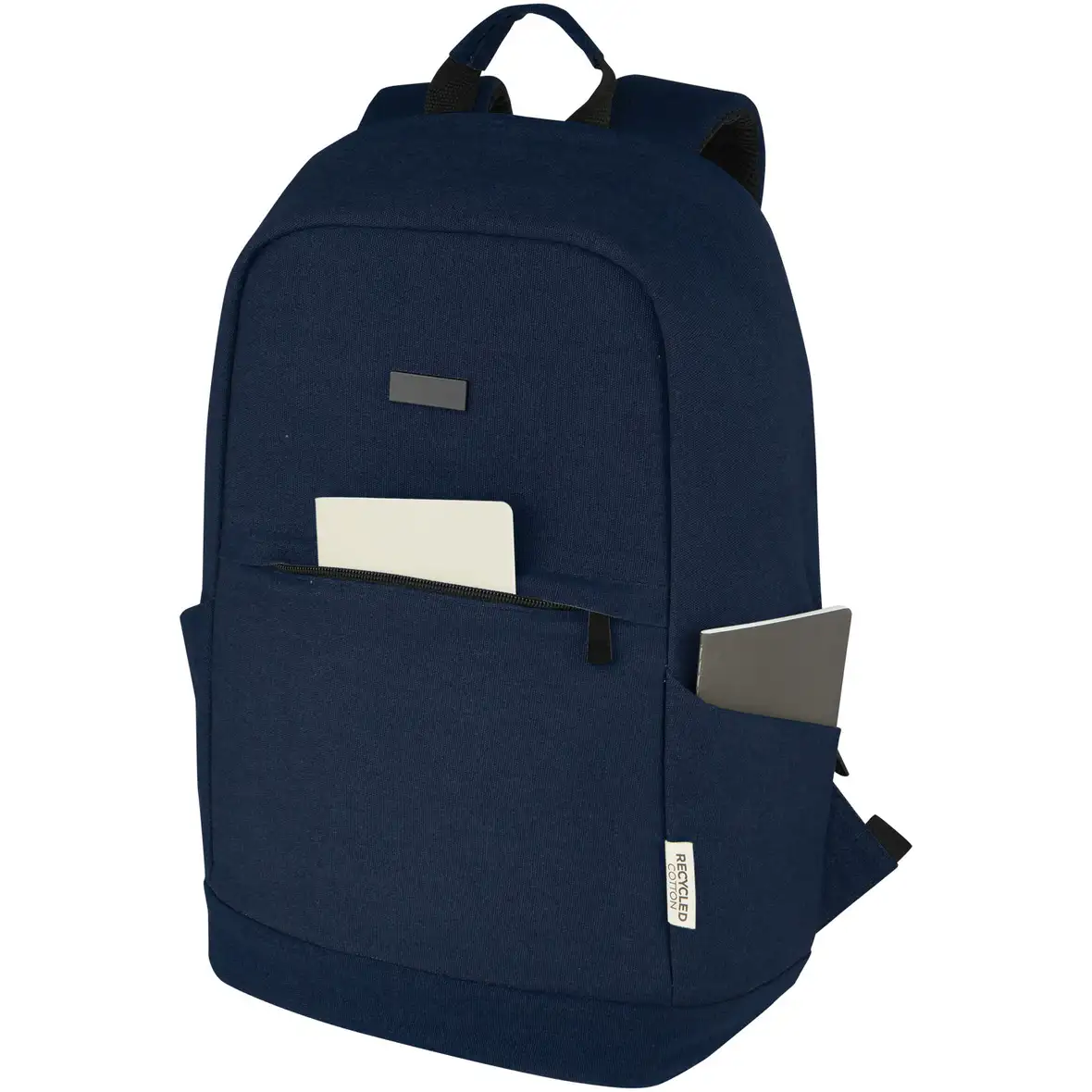 15,6 Zoll Anti-Diebstahl Laptop Rucksack 18 L aus GRS-recyceltem Canvas – Ansicht 5