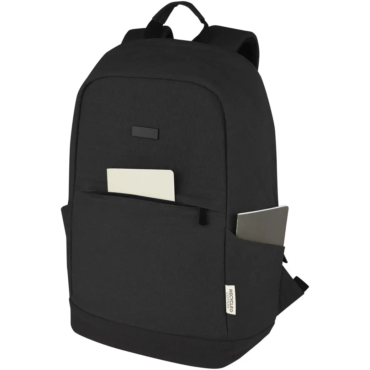 15,6 Zoll Anti-Diebstahl Laptop Rucksack 18 L aus GRS-recyceltem Canvas – Ansicht 12