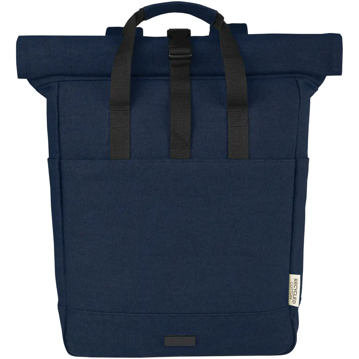 15" GRS Rolltop Laptoprucksack aus recyceltem Canvas 15 L – Ansicht 2