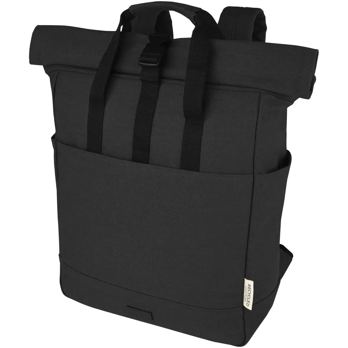 15" GRS Rolltop Laptoprucksack aus recyceltem Canvas 15 L – Ansicht 9