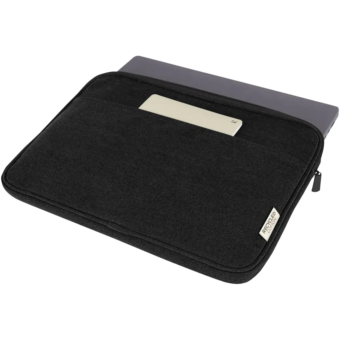 14" Laptophülle aus GRS recyceltem Canvas 2 L – Ansicht 10