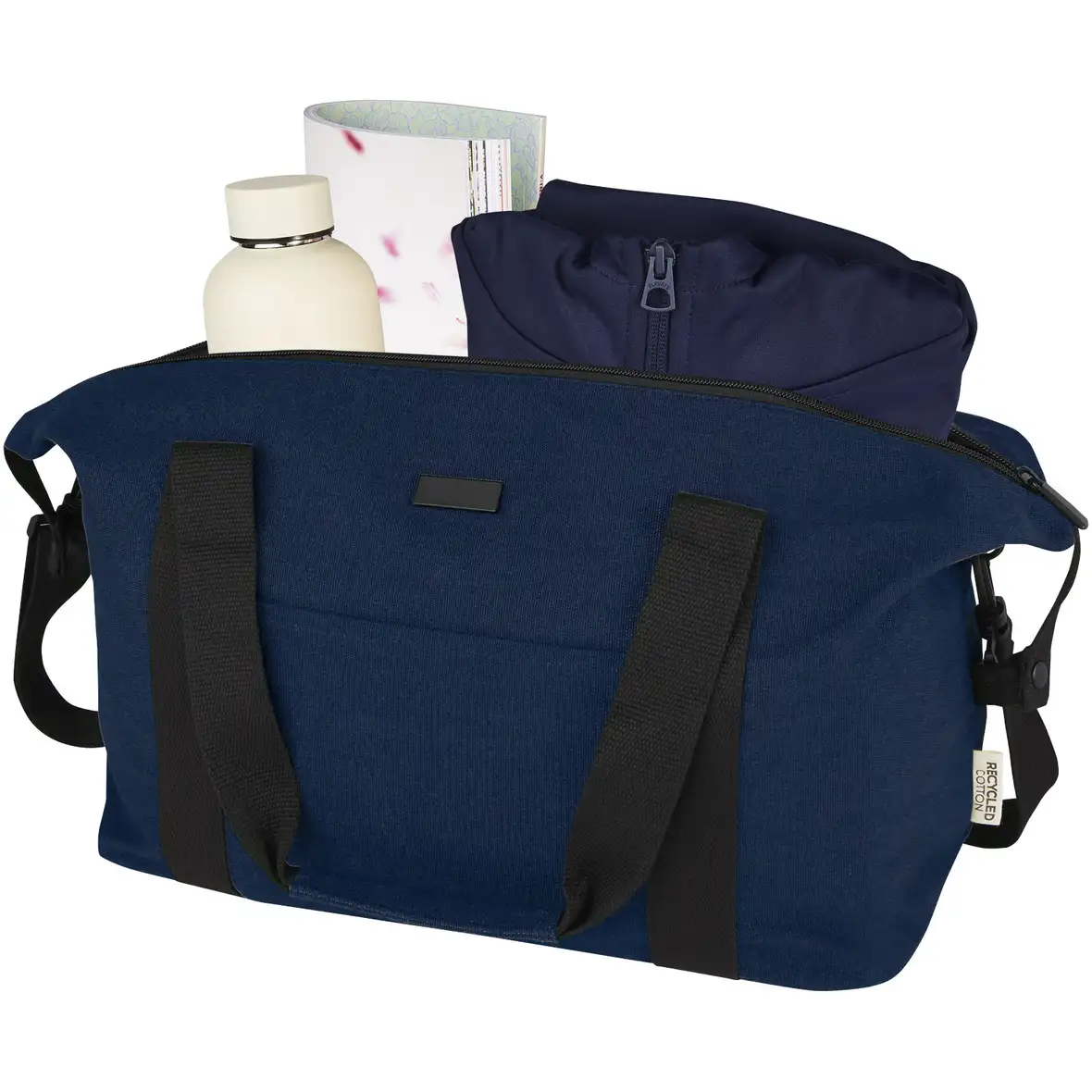 Reisetasche aus GRS recyceltem Canvas 25 L – Ansicht 4